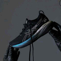 Asiccss Gel Nimbus 25 PLATINUM BLACK