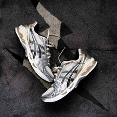 Asicss Gel Kayano 14 Trainers Birch Silver Green 736