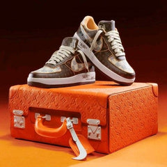 Louiss vouitton x Air Force 1 Pilot Case UA Quality