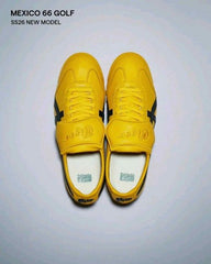 Onitsukaa Tiger Mexico 66 Golf Yellow Black