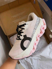 On Cloudmonster 3 Hyper Ivory and Peony