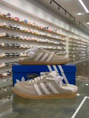 Adidass Samba OG Mule Khaki Off-White Gum 1295