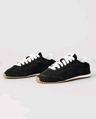 Alo Yoga Sunset Suede Sneakers Black