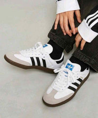Adidass Samba OG White Black 1222