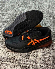Asicss Gel-Resolution X Tennis Clay Black Orange 1298