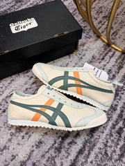 Onitsuukaa Tigerr Mexico 66 Slip On Cream Green 1253