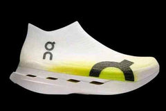 On Running Cloudboom Strike LS White Yellow