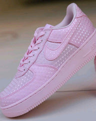 Nikee AirForce 1 Low Valentines Day Pink foam