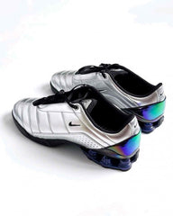 Maha Amsterdam x Nikee Total 90 Secutor Shox Magia Metallic Silver Black Blue