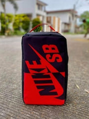 Nikee sb dunk red black shoes bag
