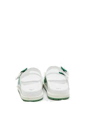 Louis Vuitton Trainer Slide White Green
