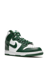 sb dunk high spartan green fix - 3