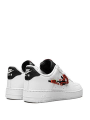 airforce 1 low carabiner swoosh red