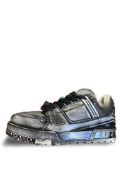 LOUIS VUITTON MAXI TRAINER CERAMIC D GREY
