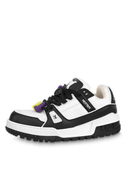 Louiss Vuittonn TRAINER Maxi BLACK WHITE