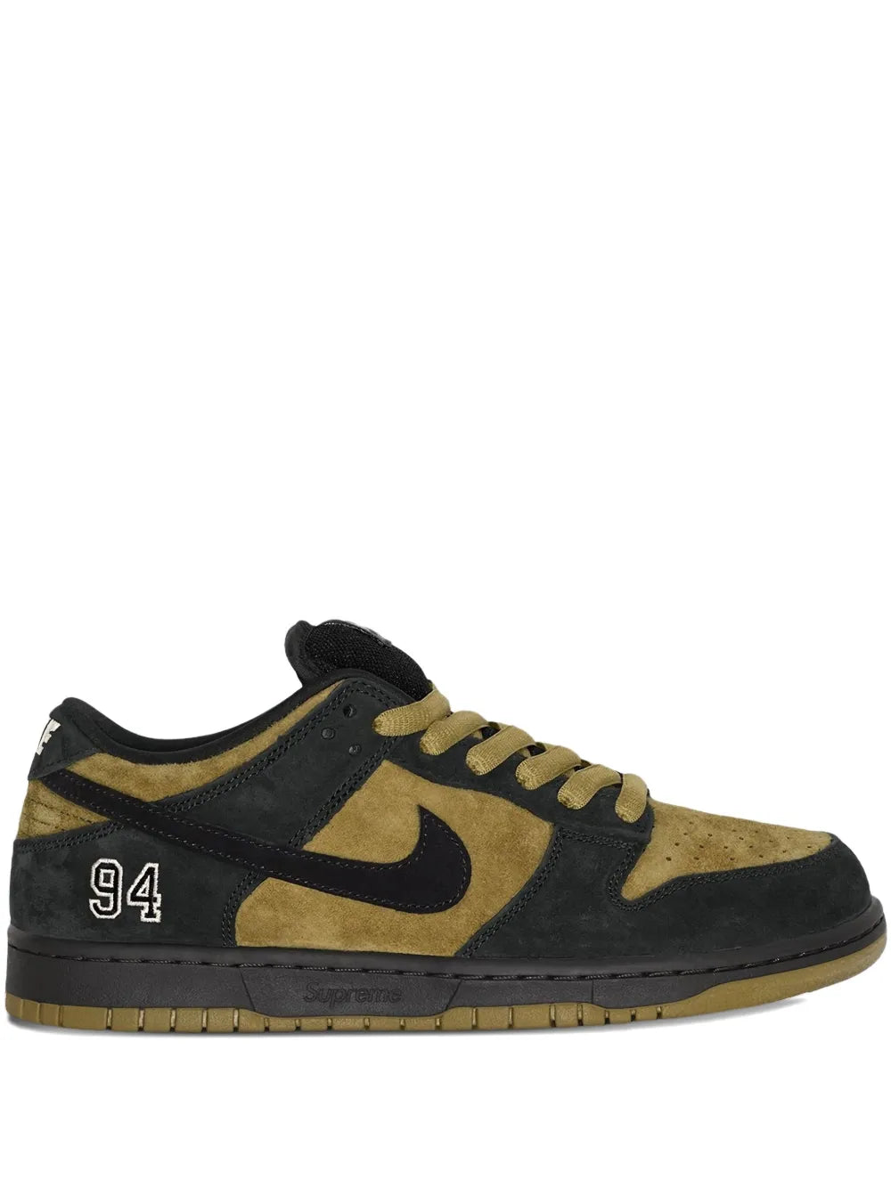 supreme x Nikee sb dunk low camper green Black - 1