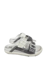 Louiss Vuitton Trainer slide white Gray