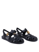 Guccii Rubber Buckle Strap Sandle 10A