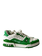 Louiss Vuitton Trainer Dual Tons Green