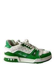 Louiss Vuitton Trainer Dual Tons Green