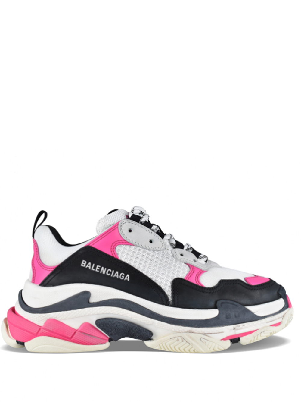 Balenciaga Triple S Trainers White Pink Fix Rate No Less