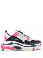 Balenciaga Triple S Trainers White Pink Fix Rate No Less