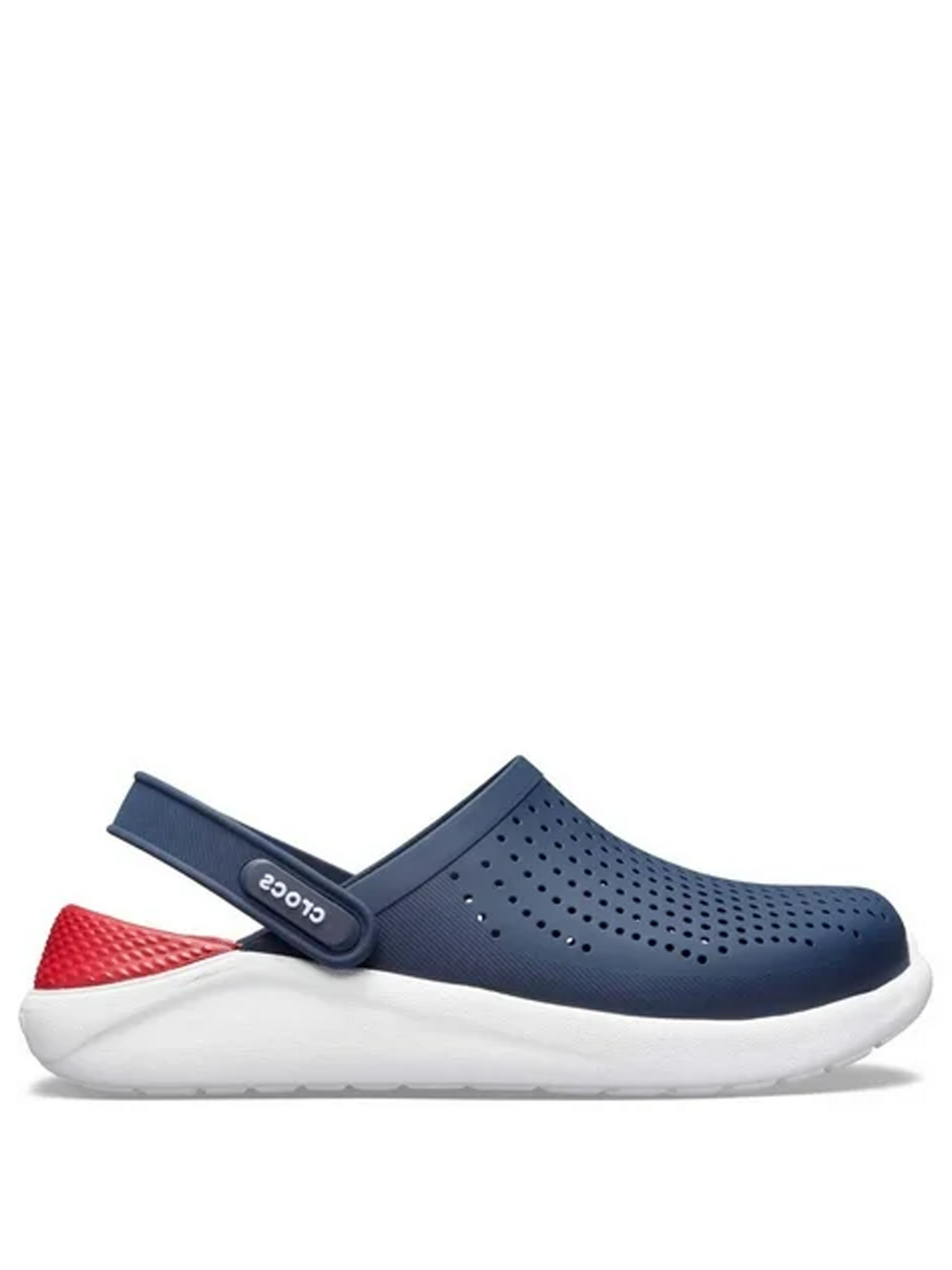 crocs lite ride navy red