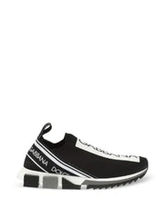 Dollcee & Gabbanaa Black White Slip On Sorrennto 705