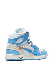 Nikee Off Whitee X Ai Jordan 1 Retro High OG UNC 377