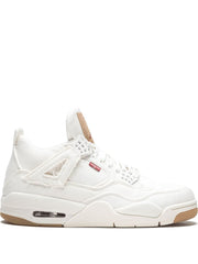 Jordan Retro 4 LEVI S WHITE DENIM SEMI UA