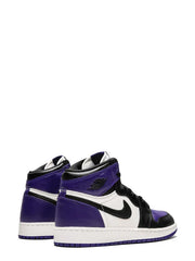 jordan retro 1 high COURT PURPLE Leather semi ua