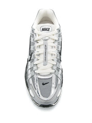 nike p 6000 white metallic silver