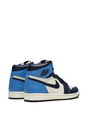 Nikee Air Jordan 1 Retro High Obsidian Blue Semi UA 176