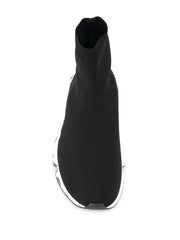 Balenciagaa Speed Runners Black White 106