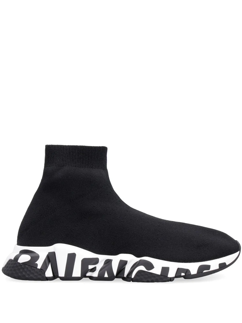 Balenciagaa Speed Runners Black White 106