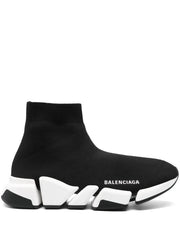 Balenciagaa Speed KNIT 2 0 Trainer Black White