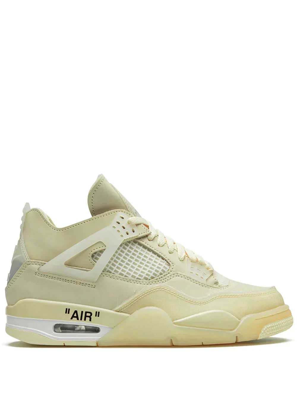 Air Jordan Retro 4 Off White Cream Sail UA Quality