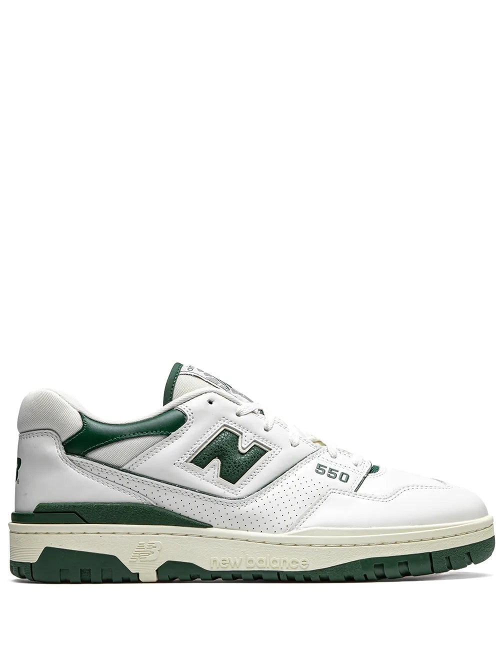 New Balanc e 550 White Green Men s