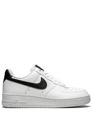 nikee airforce 1 low white black swoosh