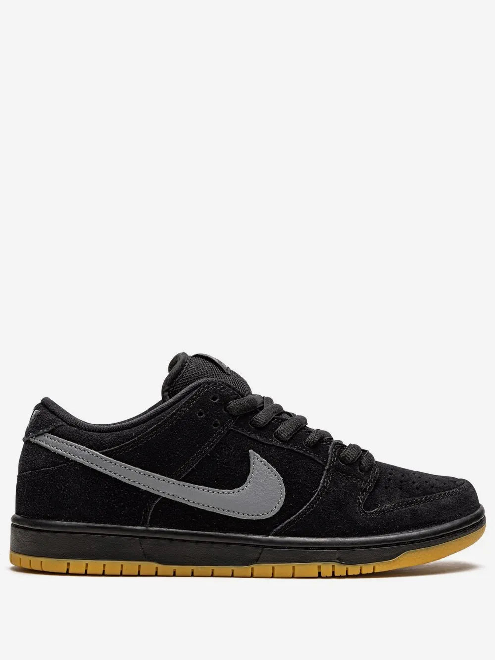 nikkee SB Dunk Low Fog Black Gum