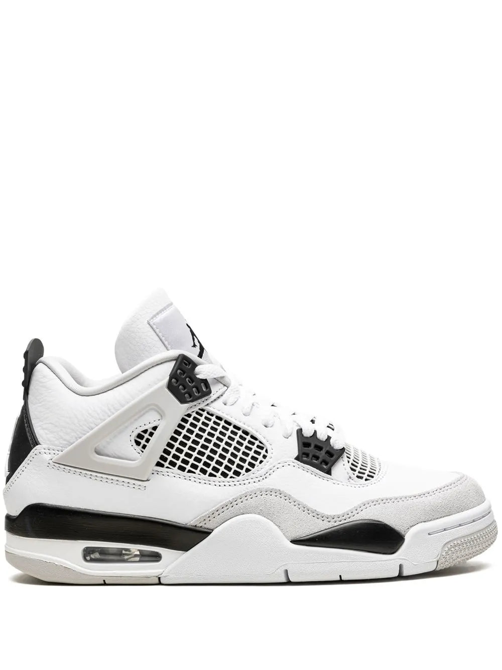 Air Jordan Retro 4 Military Black For Mens Semi UA