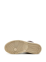 Nikee Air jordan 1 Mid Se Brown Basalt Oatmeal Semi Ua