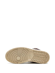 Jordan 1 Mid Brown Basalt Oatmeal Mocha