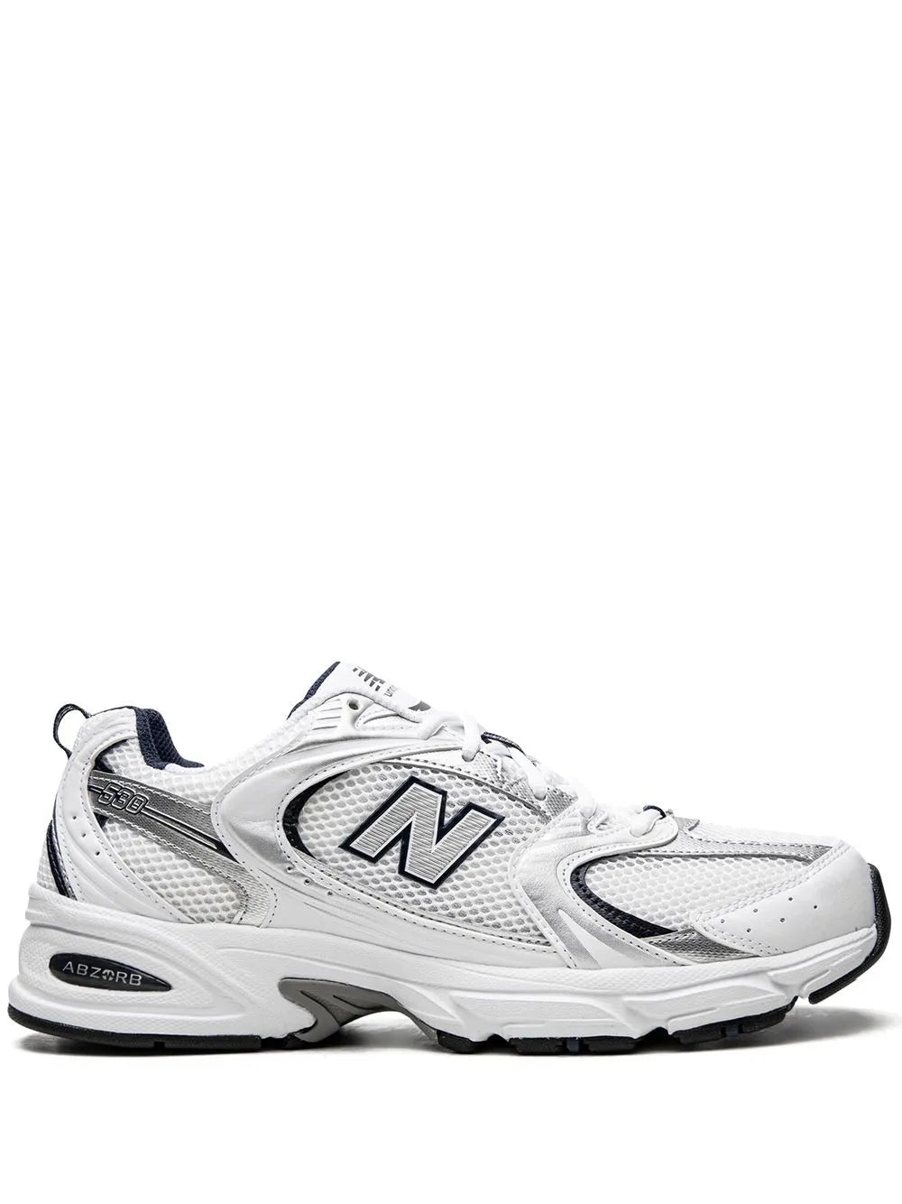 New Balancee 530 White silver Navy