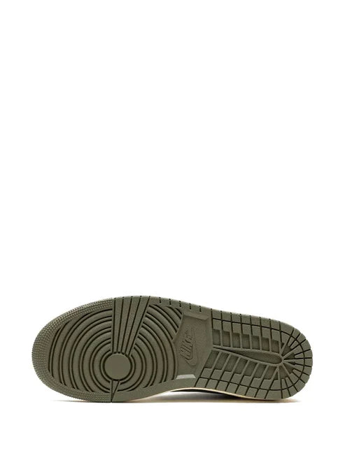 Nikee Air Jordan 1 Low X Travis Scott Olive Green Semi UA