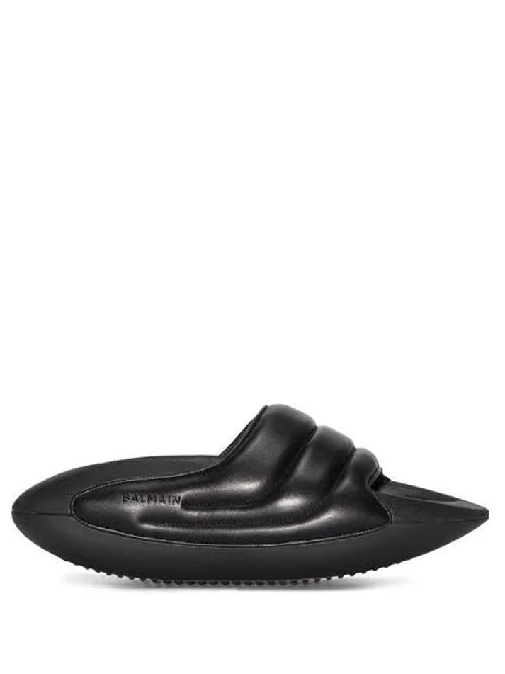 Balmain Slides All Black
