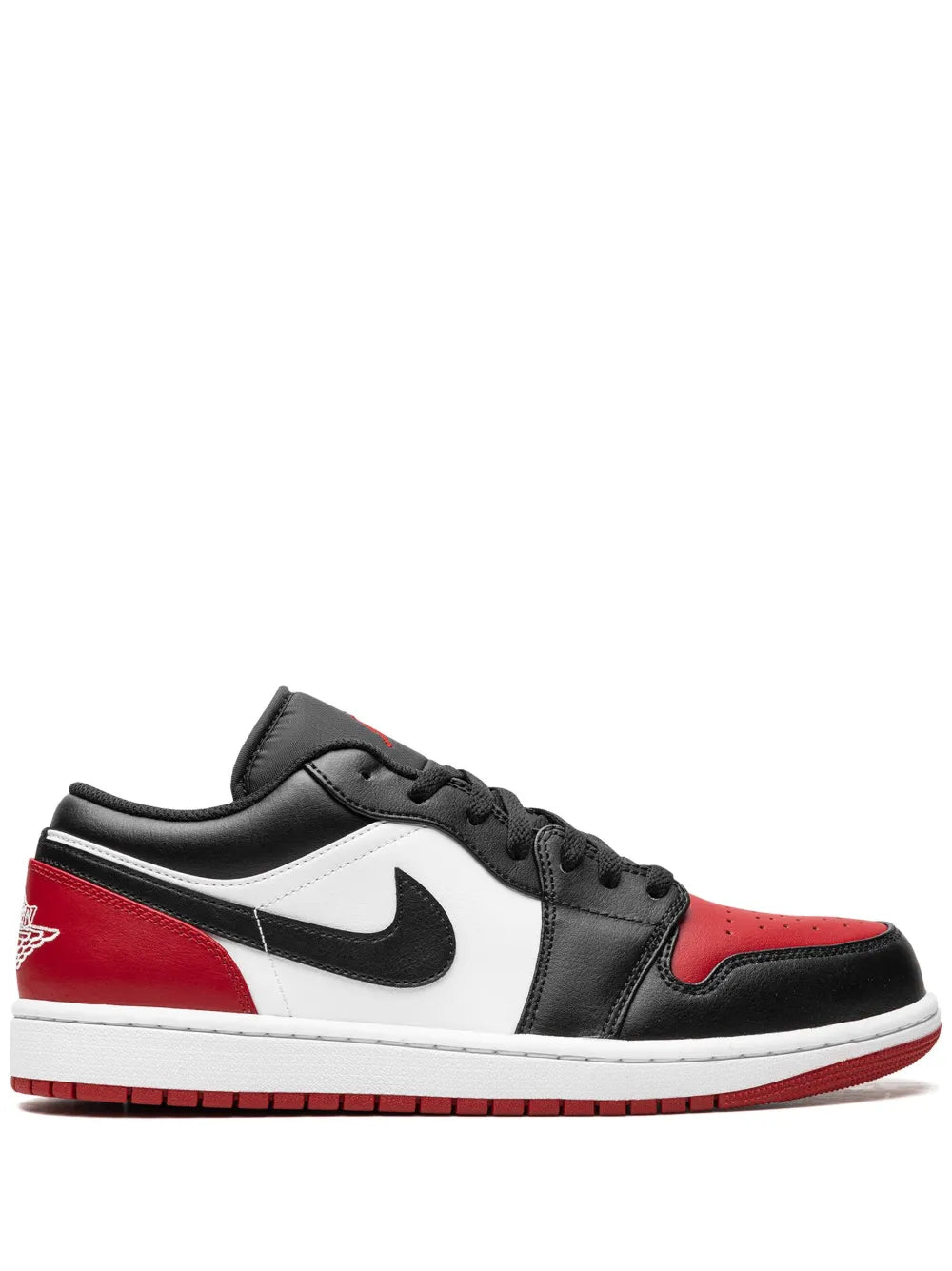 AIR JORDAN RETRO 1 BRED TOE LOW