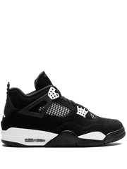 Air Nikee Jordan Retro 4 Thunder Black White Semi UA