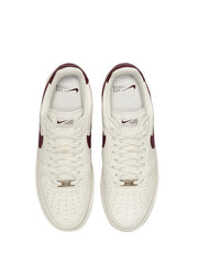 air force 1 07 low white dark red x supreme x the north face