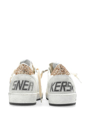 Golden Goose Ball star White Black Gold Ice